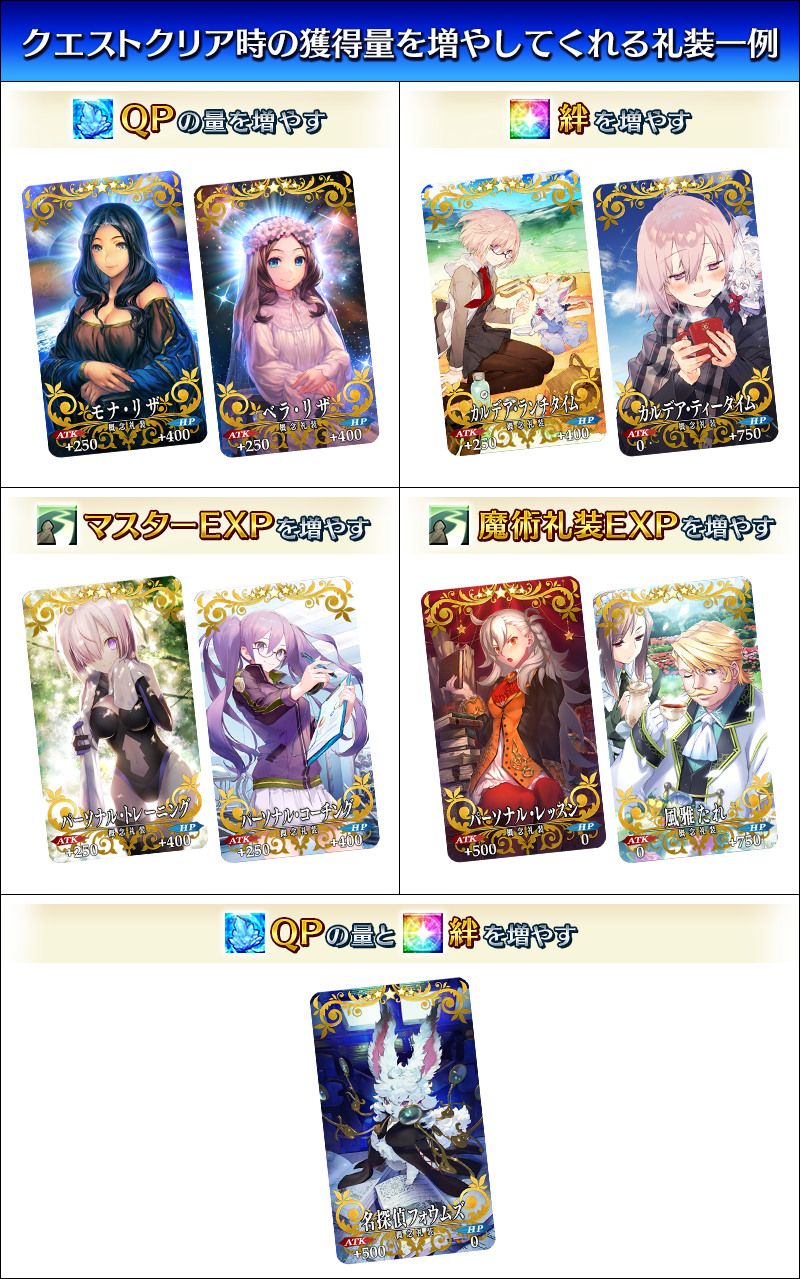 Fate Grand Orderお助けtips集 18年10月 19年12月 Fate Grand Order 公式サイト